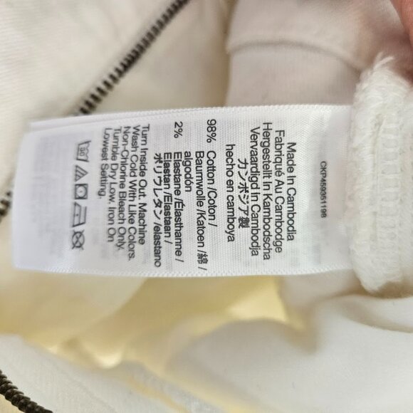 Madewell Mom Perfect Vintage High Waisted Tile White Tapered Leg Jeans New 26 - Picture 12 of 13